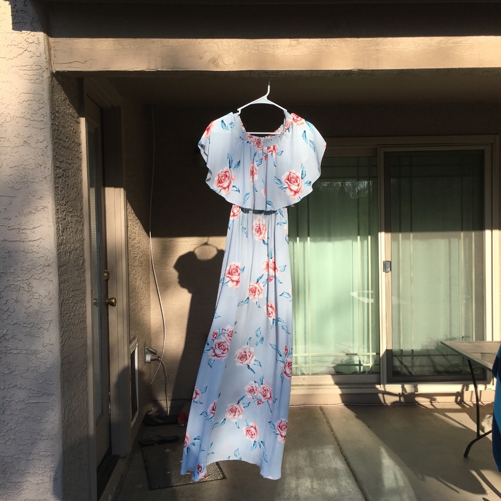 Show Me Your MUMU Hacienda Maxi Dress -Flower Hour